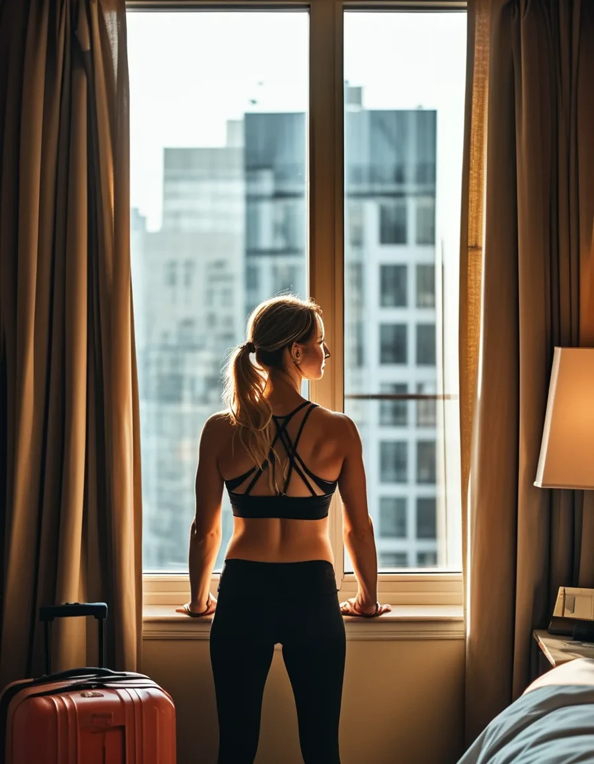 How to Train in a Hotel Room That's Either Freezing or Boiling